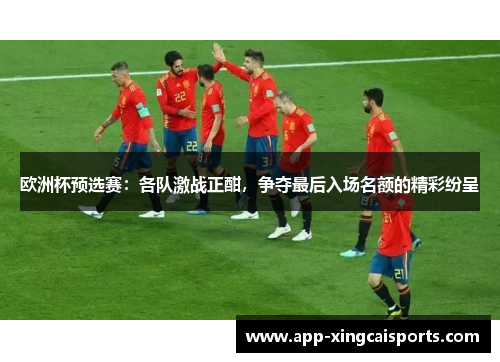 欧洲杯预选赛：各队激战正酣，争夺最后入场名额的精彩纷呈
